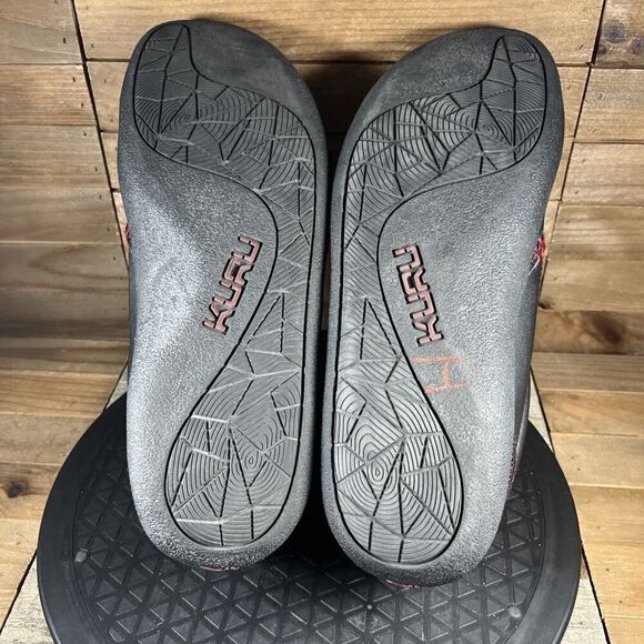 Kuru Kivi Shoes Womens Sz 11 Black Leather Slip On Comfort Flat Loafers Sneakers - Picture 9 of 10